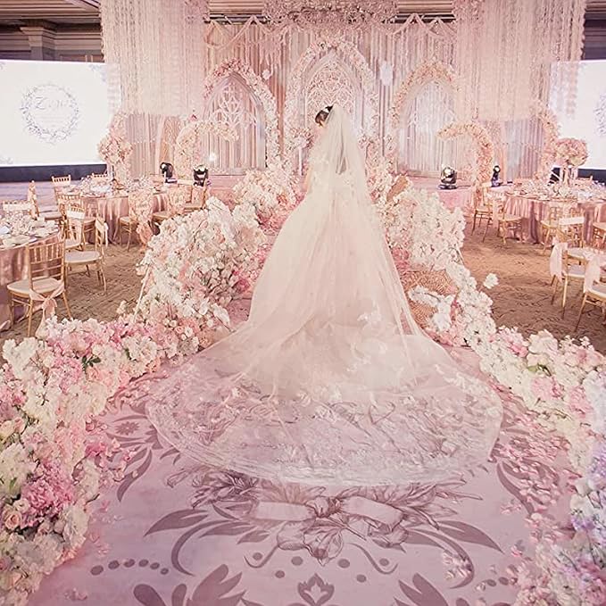 ocharzy 3000pcs Silk Rose Petals, Artificial Flower Petals for Wedding, Fake Rose Petals for Romantic Night, Flower Girl Basket Aisle Scatter, Wedding Decorations, Valentine's Day, Parties, Events