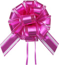 7 Pieces Large Pull Bows, 6 inche, Big Bow for Gift Wrapping, Christmas Party Birthday, Wedding Baskets,Valentine's Day Gift Decorations, Flower Decoration (Rose Red)