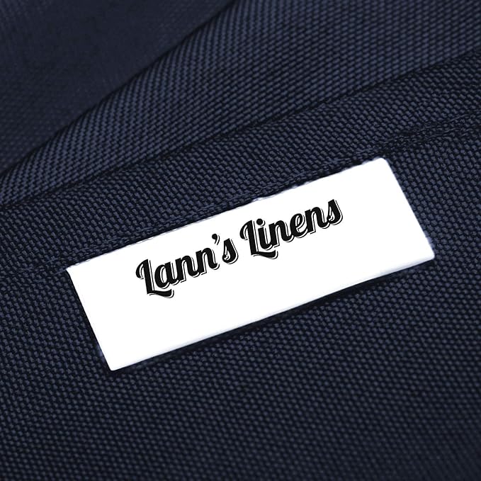 Lann's Linens - 10 Premium 70" Square Tablecloths for Wedding/Banquet/Restaurant - Polyester Fabric Table Cloth - Navy Blue