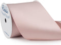 Ribbli Vanilla Double Faced Satin Ribbon, 3” x Continuous 10 Yards,Use for Bows Bouquet,Gift Wrapping,Floral Arrangement,Wedding Decoration