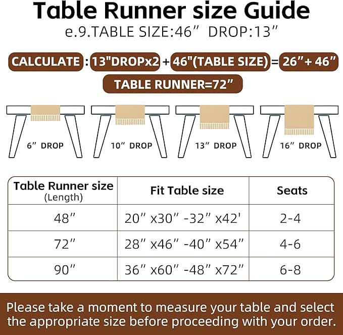 Keketo Boho Table Runner White for Home Décor 12x72 Inches Farmhouse Macrame Burlap Jute Rustic Dining Kitchen Centerpiece Bohemian Decor French Country Bridal Shower Decorations