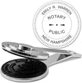 MaxMark Insert Only for Notary Seal Round Desk Embosser for New Hampshire State
