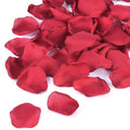 Burgundy Rose Petals 300pcs Silk Rose Petals Flower Petals for Wedding Flower Girl Basket Anniversary Romantic Night Party Table Centerpieces Valentines Decoration(Burgundy)