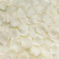 Ouddy Decor 5000 Pcs Rose Petals Artificial Flower for Valentine's Wedding Decor Romantic Night Event Anniversary Shower Engagement Party Home Decorations, Ivory