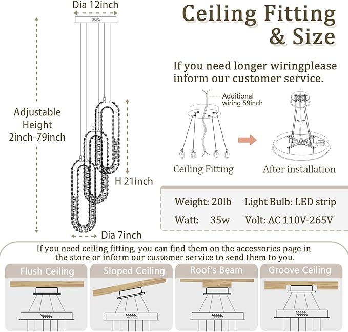 Modern Pendant Light for Kitchen Island Crystal Ring Chandelier Gold LED Pendant Lighting Fixture for Dining Room Kitchen Living Room Foyer Hallway Bedroom