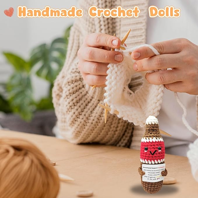 Funny Handmade Cola Gift-Unique Cute Presents for Women & Men,Emotional Cheer Support,Birthday Gifts for Her/Him,Friends,Coworkers,Family