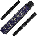 GloFX Zodiac Fan Holster – Astrology Belt Holster for Folding Hand Fans – Fan Holder Pouch for Waist or Belt – Fan Accessory for Festivals and Performances
