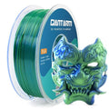 GIANTARM Dual Color PLA Filament, Silk PLA Filament 1.75mm +/-0.02mm,1KG Spool(2.2lbs) Vacuum Packaging, 3D Printing Filaments Fit Most FDM Printer