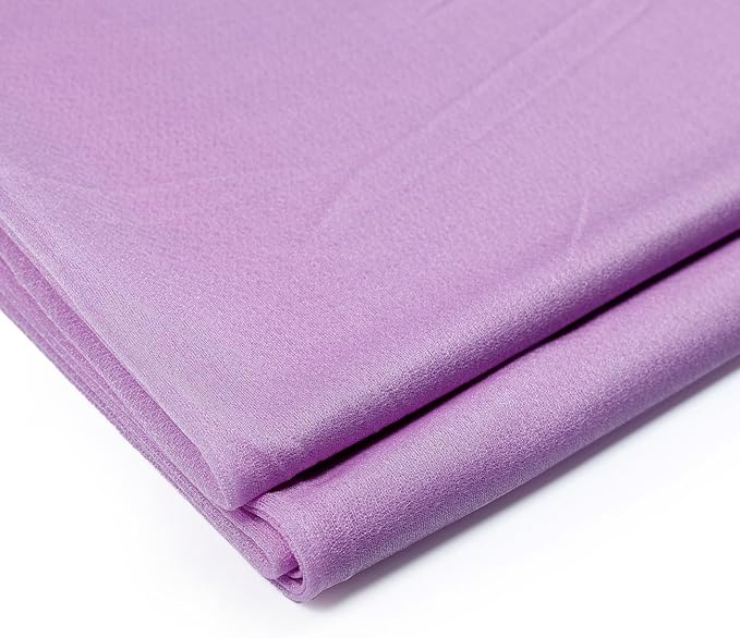 VDS Pack of 1 Panel (30 Inch X 20 Feet) Wedding Arch Draping Fabric Sheer Chiffon Fabric Drapery for Wedding Ceremony Reception Swag Backdrop Canopy Chuppah ARBO Altars Decoration (Orchid)