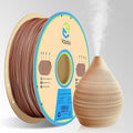 YOUSU Wood PLA Filament 1.75mm 1KG,Multicolor 3D Printer Filament,Real Wood Fibers Added 3D Printing Filament,Fits for Most FDM 3D Printers,Maple