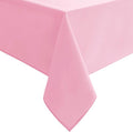 Hiasan Pink Tablecloth for Rectangle Tables - Waterproof and Spillproof Washable Fabric Table Cloth for Dining Room Kitchen Party, 60 x 120 Inch