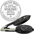 MaxMark Insert Only for Notary Seal Round Embosser for New York State