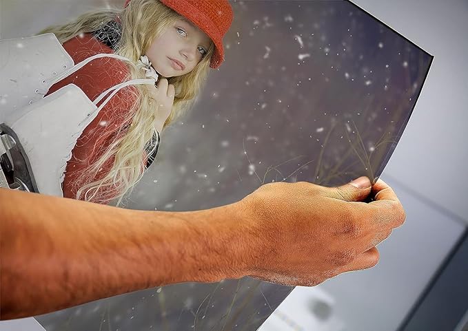 Personalized Custom Canvas Prints: Photo On Canvas (Dark Brown, 24x36) Transform Your Photos into Stunning Framed Wall Art Digitally Printed Photo To Canvas Ideal for Home Decor, Gifts Keepsakes.