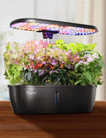 LETPOT Classic 12 Pods Hydroponic Growing System Kit, 24W Full-Spectrum LED Indoor Herb Garden, Dual Veg/Fruit Modes & 2-Level Brightness, Adjustable 21'' Stand & Quiet 5.5L Tank