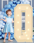 4FT Marquee Plastic Letters Q - Light up Letters Q Are Made from Corrugated Plastic Board - Quick Assembly Without Tools, Disassembled Components Can Be Used for Garage Sale Signs, Yard Sale Signs