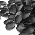 Ling's Moment Rose Petals, Silk Flower Petals for Wedding/Aisle/Flower Girl Baskets/Table Centerpiece Décor,etc.Black 200pcs