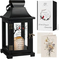 Memorial Lantern, Bereavement Sympathy Gifts for Loss of Loved One Mother Father, Bereavement Gifts Thoughtful Funeral Gifts in Memory of Loved One with LED Candle