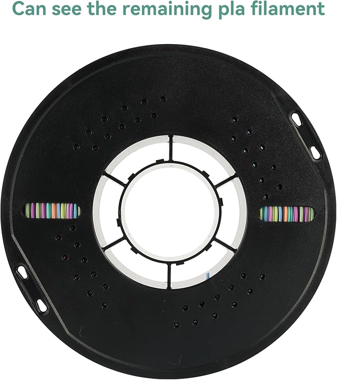Kingroon Silk PLA Filament 1.75mm Rainbow Color Changing Filament 3D Printer Filament 1kg Dimensional Accuracy ±0.03mm,Fit Most 3D Printer(Candy)
