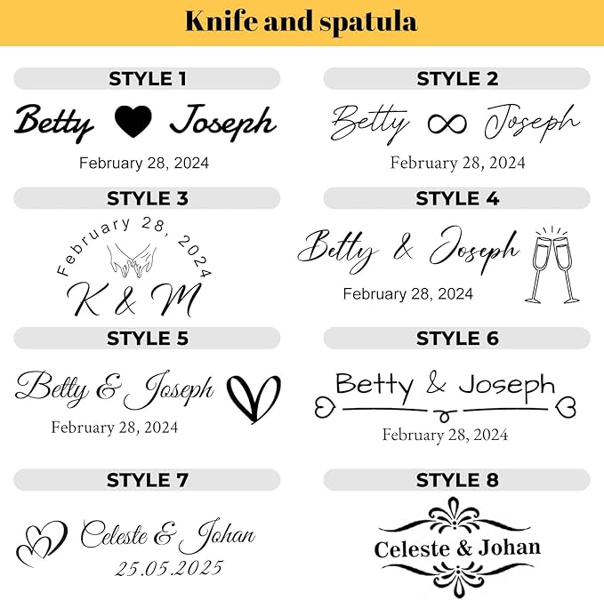 Personalized Wedding Cake Knife and Server Set Stainless Steel Cake Cutter Server Engraved Cake Cutting Set for Wedding Anniversary Engagement Birthday Gifts