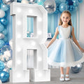 Ledido 4FT Marquee Light Up Letters, Cool White Light Up Letters Large Marquee Letter for Party Decorations, Mosaic Letter R for Balloons, Wedding Birthday Graduation Decor