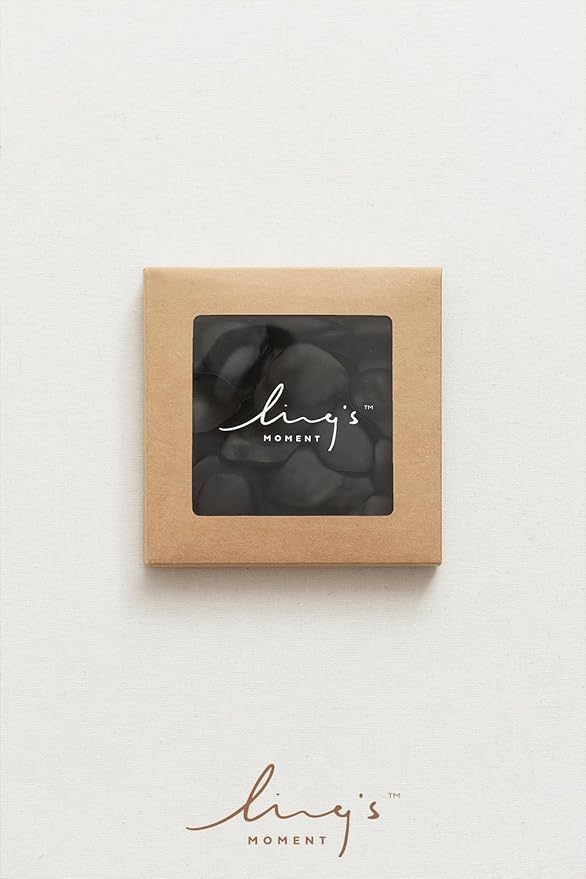 Ling's Moment Rose Petals, Silk Flower Petals for Wedding/Aisle/Flower Girl Baskets/Table Centerpiece Décor,etc.Black 200pcs