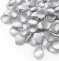 Ling's Moment Rose Petals, Silk Flower Petals for Wedding/Aisle/Flower Girl Baskets/Table Centerpiece Décor,etc.Silver 200pcs