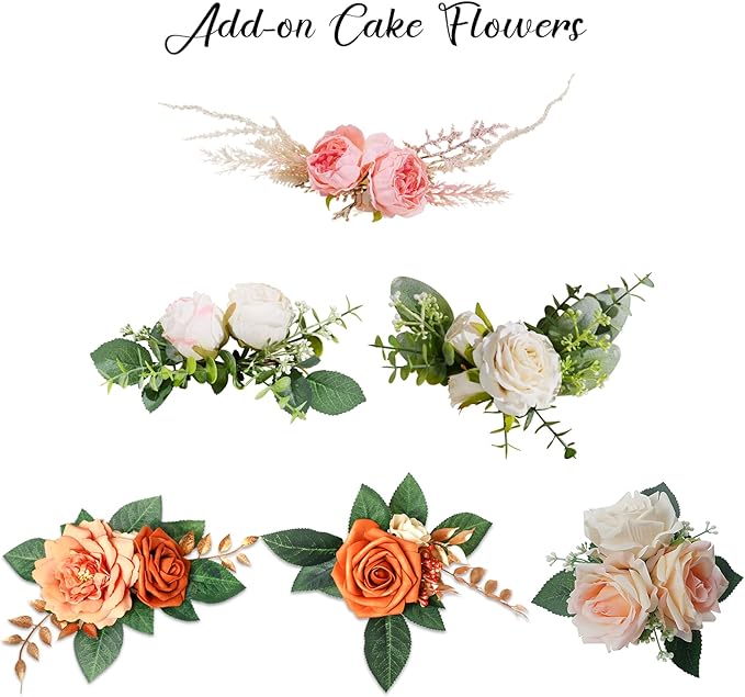 Personalized Rustic Wedding Cake Topper in Wood Custom Bride & Groom Names Initials Wedding Date Cake Decoration (Maple Texture)