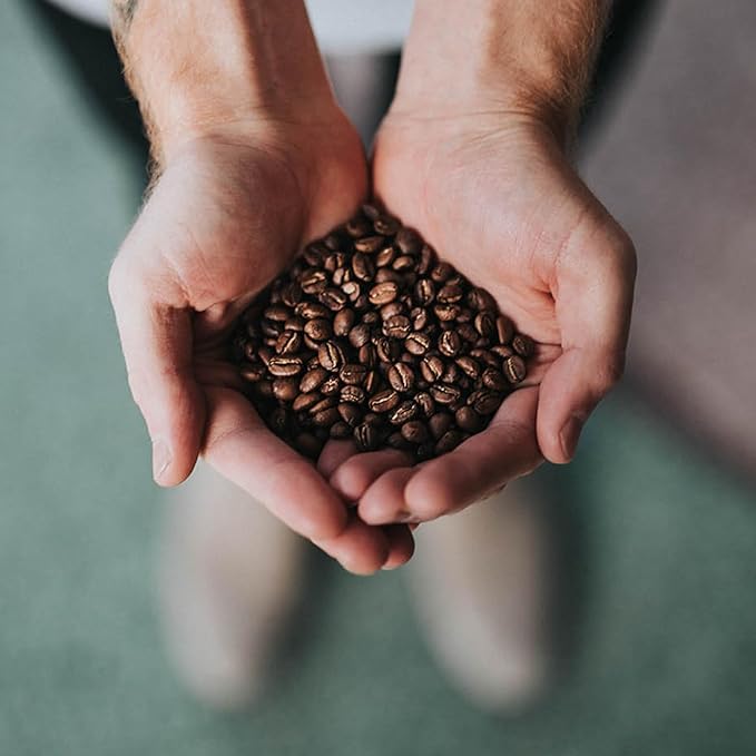 Coffee Bean Direct Organic Fair Trade Dark Ethiopian Yirgacheffe, Whole Bean Coffee, Arabica Coffee, Dark Roast, 5 Pound Bag (Pack of 1)