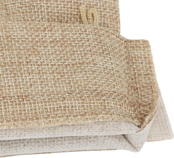 MOUYAT 30 PCS 8 x 12 Inch Burlap Bags with Drawstring, Reusable Burlap Drawstring Gift Bags, Party Favor Sacks Bulk for Wedding Party Christmas Birthday Presents Snacks Jewelry Kitchen Storage