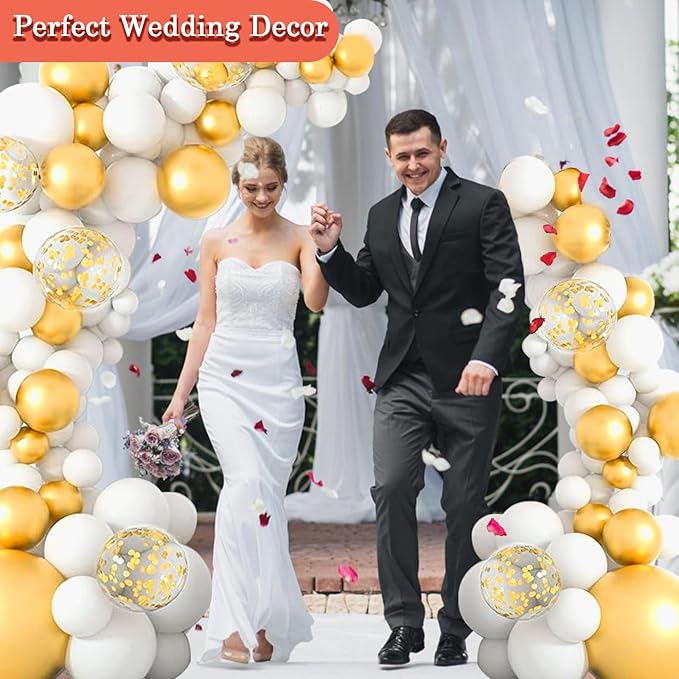 8FT & 6FT Balloon Arch Stand, Flexible Top Balloon Arch Kit, Half Arch Balloon Stand with Base for Floor, Balloon Column Kit for Wedding Birthday Baby Shower Graduation Party Decorations