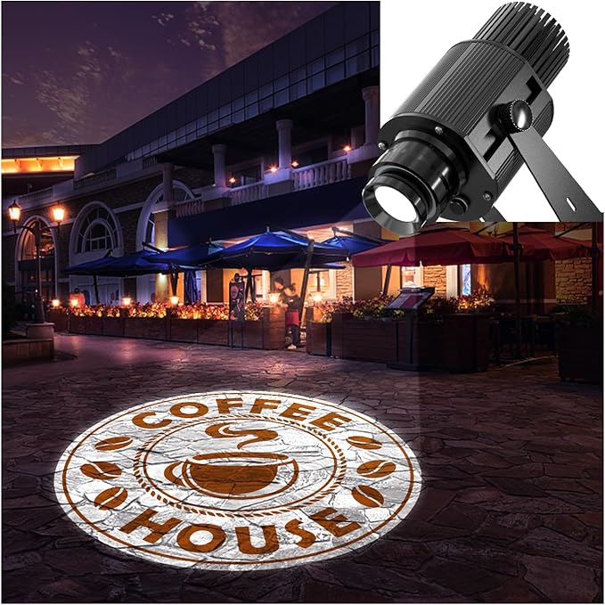Logo Projector Lights Custom gobo projectors for Store business or wall outdoor waterproof ip67 HD led for Shop Advertising and Wedding