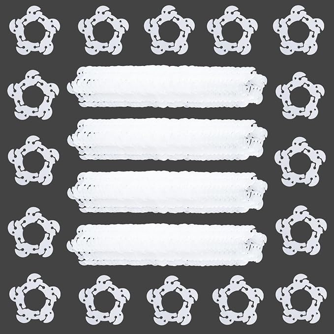 200PCS Balloon Arch Clips, Reusable Balloon Clips for Balloon Arch, Plastic Balloon Supplies for Stand, Balloon Garland Clips for Party Wedding Baby Shower Decorations
