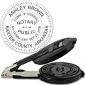 MaxMark Insert Only for Notary Seal Round Embosser for Arkansas State