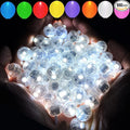 Aogist 100pcs White Balloon Lights,Long Standby Time Waterproof Mini Light,Battery Powered,Round LED Ball Lamp for Latex Balloon Paper Lantern Party Wedding Festival Christmas Halloween Decorative
