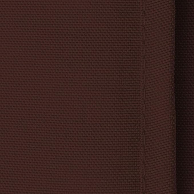 Lann's Linens - 70" Square Premium Tablecloth for Wedding/Banquet/Restaurant - Polyester Fabric Table Cloth - Chocolate Brown