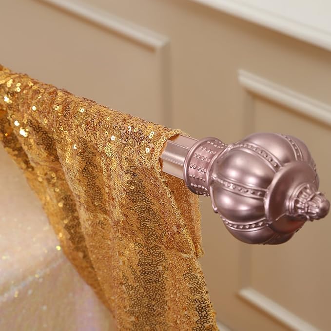 Poise3EHome Pink Sequin Backdrop, 10Ft x 10Ft Glitter Photography Background Curtains for Party Baby Shower Wedding Birthday Christmas Thanksgiving Halloween Decoration