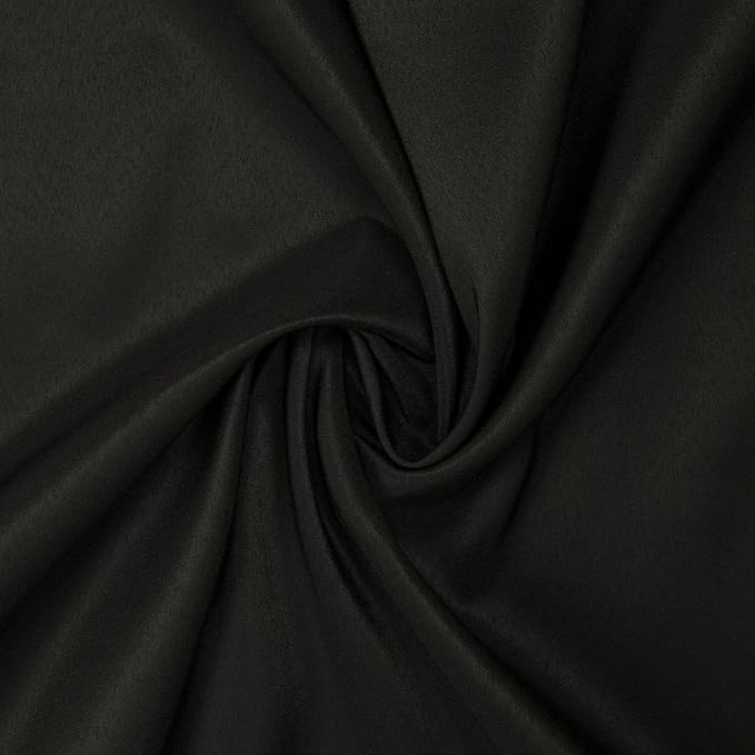 Gee Di Moda Square Tablecloth - 70 x 70 Inch Black Table Cloth for Medium Square or Round Tables - Heavy Duty Washable Fabric - for Buffet Table, Holiday Party, Dinner, Wedding & Baby Shower