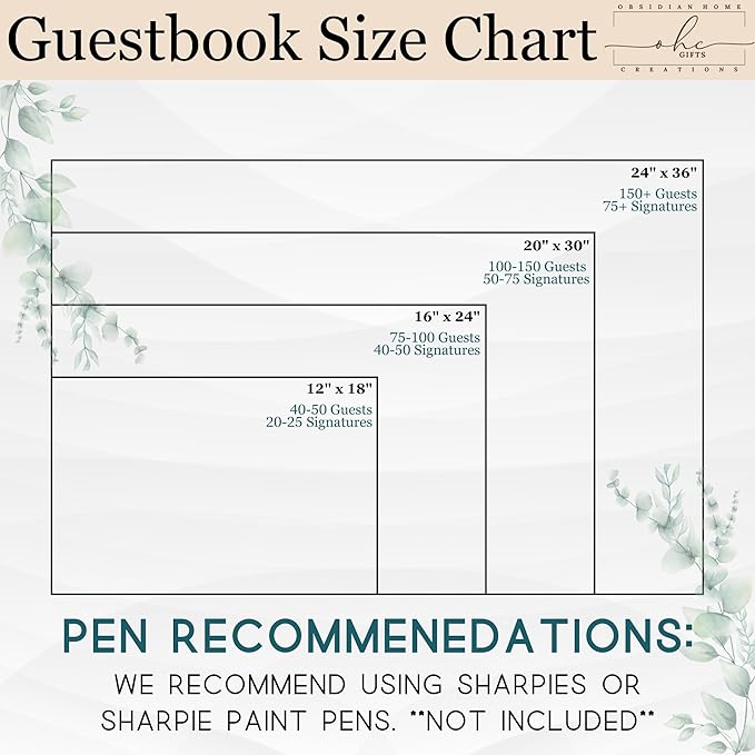 Personalized Last Name Guest Book, Unique Guest Book Sign, Custom Alternative Guest Book, Wooden Guest Book, Wedding Ceremony Guestbook Sign (Design 12)