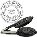 MaxMark Insert only for Notary Seal Round Embosser for Rhode Island State