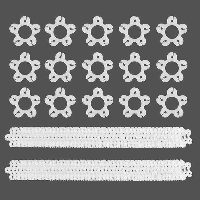 100PCS Balloon Arch Clips, Reusable Balloon Clips for Balloon Arch, Plastic Balloon Supplies for Stand, Balloon Garland Clips for Party Wedding Baby Shower Decorations