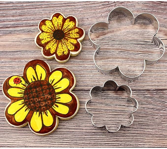 Ann Clark Cookie Cutters Scalloped Edge Flower Cookie Cutter 3.75" Made in USA
