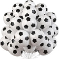 35 Pcs Soccer Ball Balloons, Black White Soccer Birthday Latex Balloons for Boys, Soccer Party Decorations Supplies for Kids Children Football Lover Sport Theme Birthday Baby Shower Party Decor
