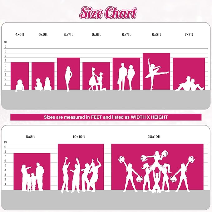 PartyDelight Hot Pink Sequin Backdrop 2 Panels 5FT x 10FT Photography Christmas Back Drop