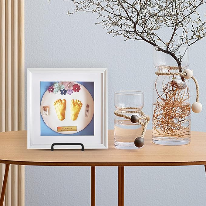 DIDUDIDU Plate Holder Easel Display Stand - Metal Plate Stands for Display - Tabletop Picture Stand - Black Iron Easels for Display Pictures | Photo Frames | Book | Decorative Plates | Plaque