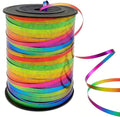 500 Yards Curling Ribbon-Balloon String for Birthday Gift Wrapping,Festival Party Decor,Ribbons & Bows for Christmas New Year Gifts Supplies (Laser Rainbow)