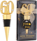 24 Pack 60 Birthday For Guests Wine Cork Beer Wine Cork champagne Bottle With Gift Box For Wedding Gift Party Favor Decoration