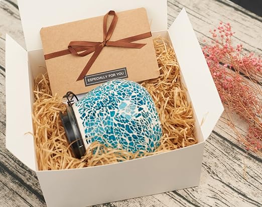 MESHA 8x8x4 Gift Box 50 Pack White Gift Boxes with Lids, DIY Bridesmaid Proposal Box, Recyclable,Foldable Box for Wedding, Birthday Party
