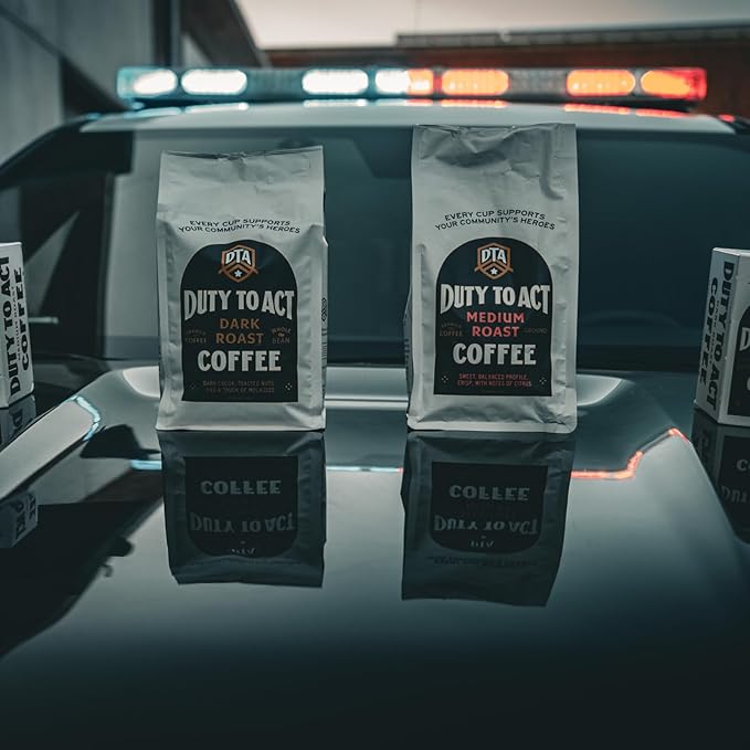 Duty to Act Medium Roast Whole Bean Coffee, 2 lbs (Pack of 2)