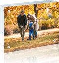 1 Pack 8x10 Acrylic Picture Frames - 20% Thicker Double Sided Magnetic Frame with UV Protection - Freestanding Clear Frameless Display for Tabletops - Modern Photo Frame Set for Home & Office Decor