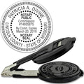 MaxMark Insert Only for Notary Seal Round Embosser for Missouri State